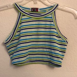 Stripped crop top